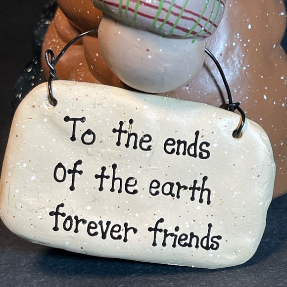 Henton Resin Hobo Figurine To the Ends of the Earth Forever Friends Retired T55 - Picture 5 of 10